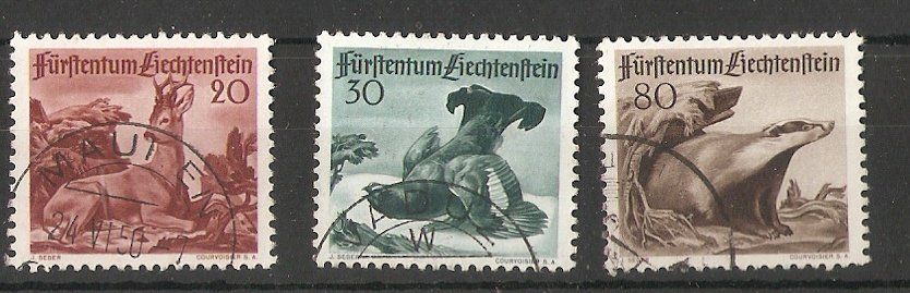 Tous les timbres: FL 232/4 gest. – D'occasion à Lausanne par Whorvath