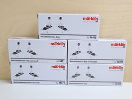 Märklin 5 x Weichenlaternen-Satz 74470/71 Neu - NP: 80.-