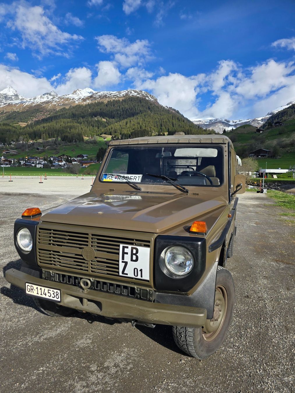 Puch Automobili: Puch G-Modell 230 GE, – Usato da Breil/Brigels venduto da Robisro 1