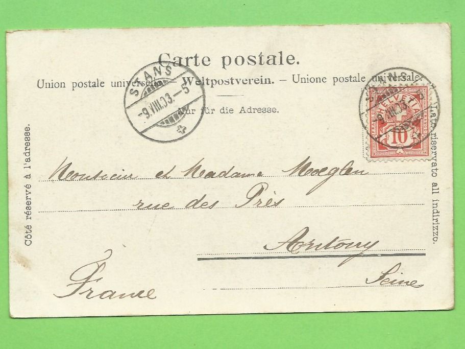 Cartoline postali: Luzern - Hofkirche und Promenade – Usato da Zürich venduto da t24_de 1