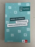 Words in Context Oberstufenwortschatz Englisch B1-C1