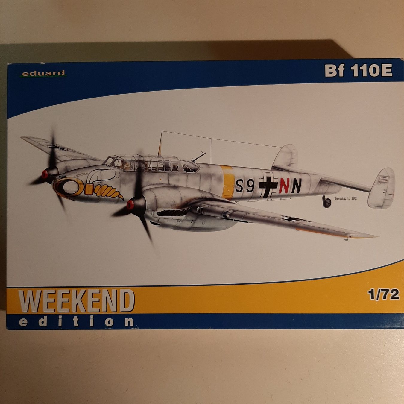 Modellbausätze & Standmodelle: 2009 ... Me Bf 110 E ... Eduard 7419 – Neu (gemäss Beschreibung) aus Bonstetten von Benibanny59