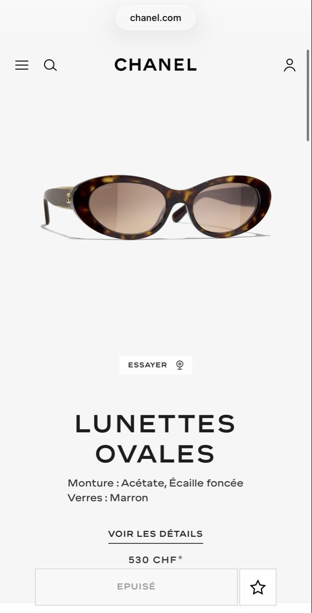 Chanel Brillen & Gläser: Lunettes de soleil Chanel  – Neu und originalverpackt aus Le Landeron von lea_b7hs 4