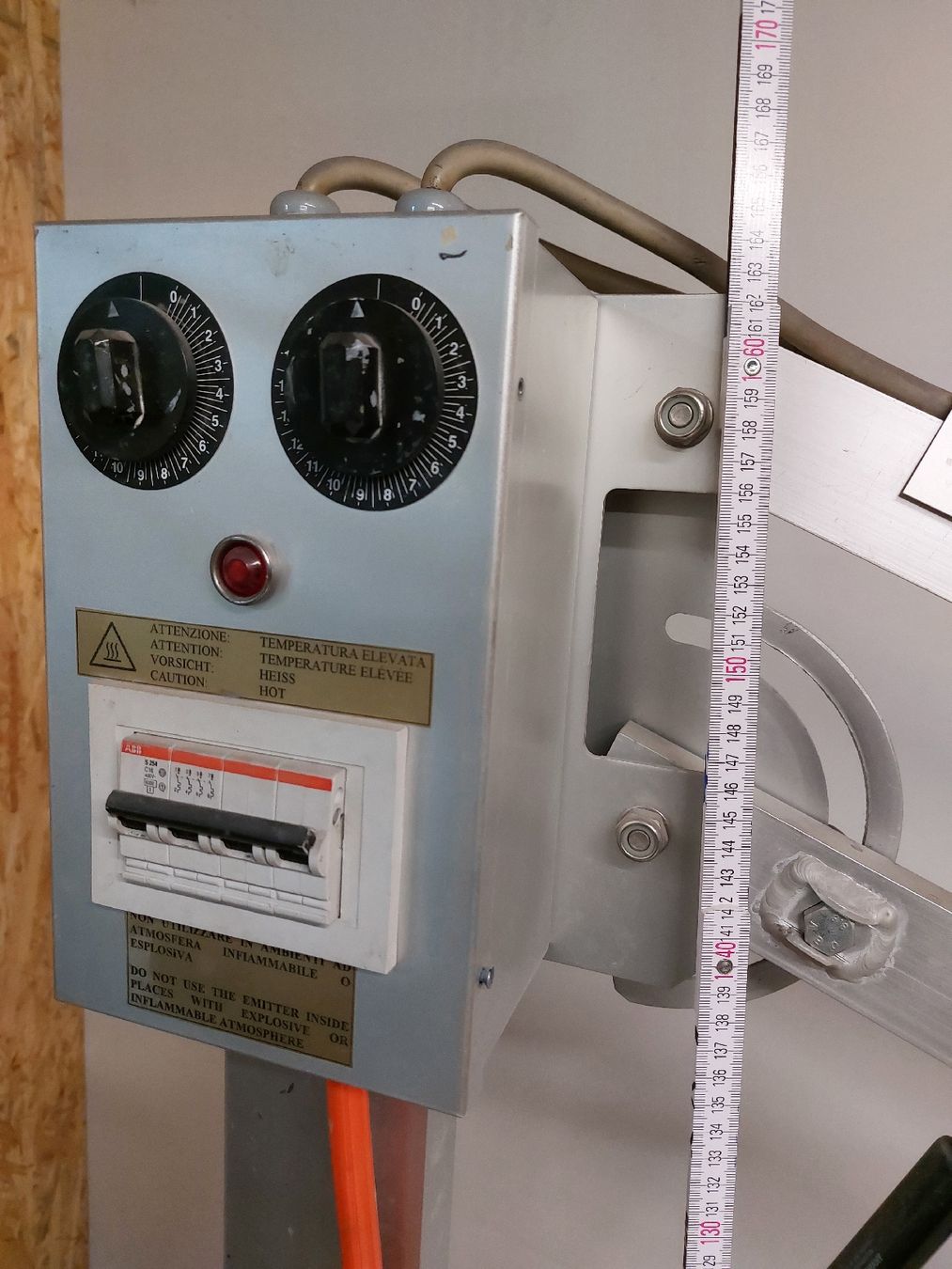 Tutti gli attrezzi: Infrarot Lacktrockner 380V – Usato da Willisau venduto da Pzm81 3