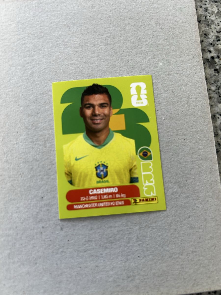 Panini Carte collezionabili: Panini WM 2026 BRA 10 Casemiro – Nuovo e nell'imballaggio originale da Kestenholz venduto da xara03