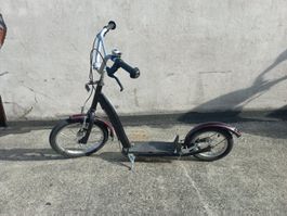 Kinder - Trottinett mit Ständer Bremsen H + V  Reifen gut ,