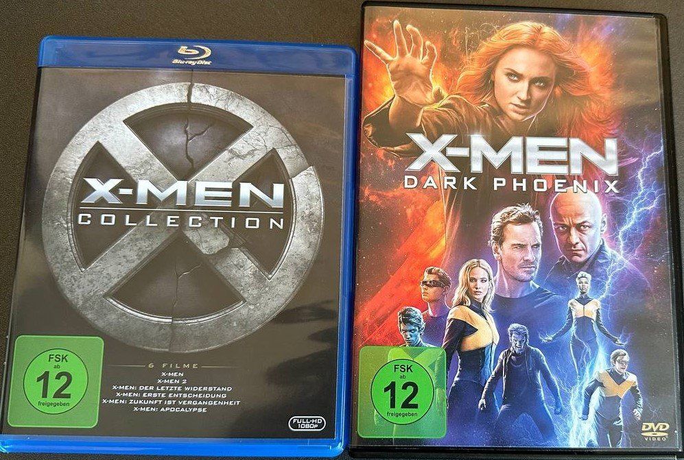 Alle DVDs: X-Men Collection 7 Blu-ray + Dark Phoenix DVD – Gebraucht aus Beringen von Mantafisch1