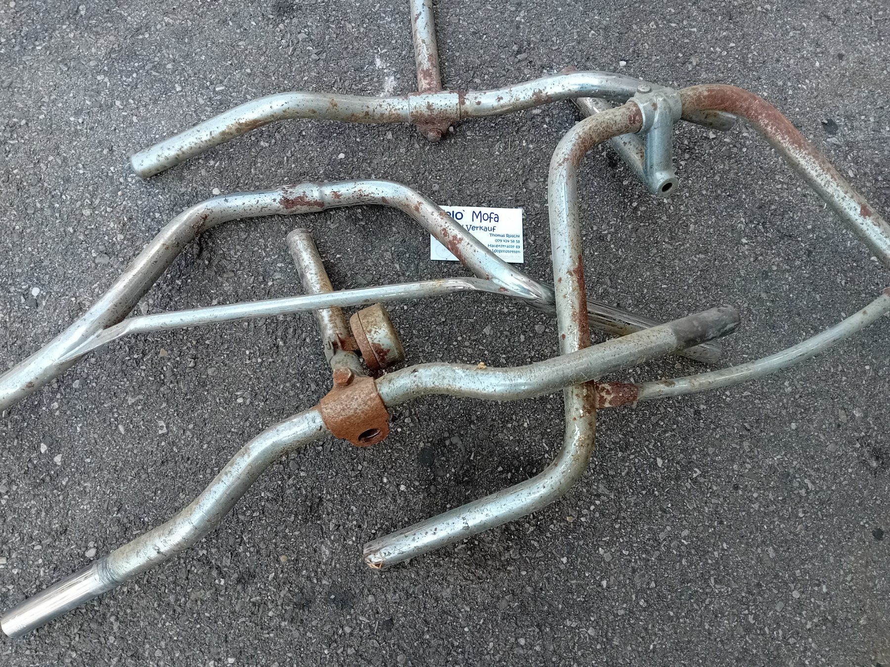 Parti ricambio per ciclomotori: Lenker Mofa Metall 4 Stk. – Usato da Wegenstetten venduto da 1000er 3