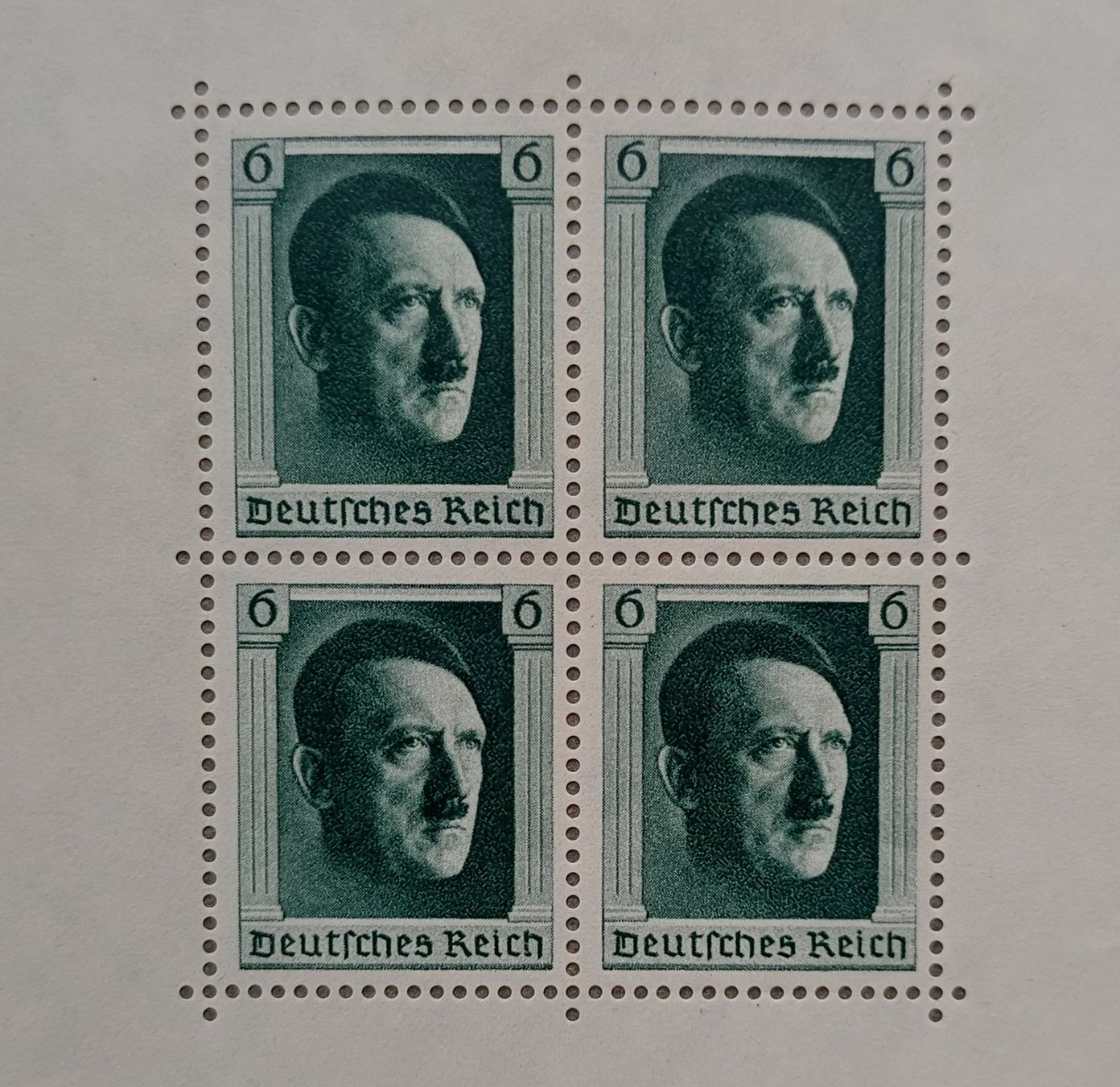 Alle Briefmarken: Block ADOLF HITLER (Nicht Postfrisch) – Gebraucht aus Brittnau von simionius