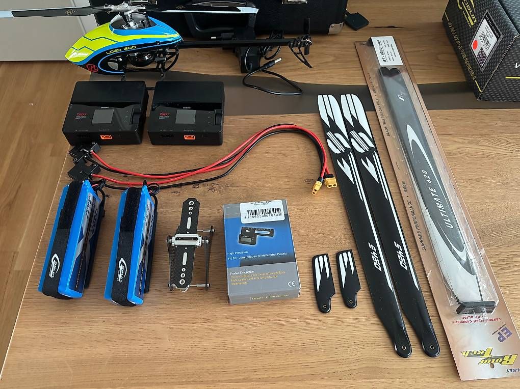 RC Modellbau: Modellhelikopter-Set komplett – Gebraucht aus Bützberg von Banj 1