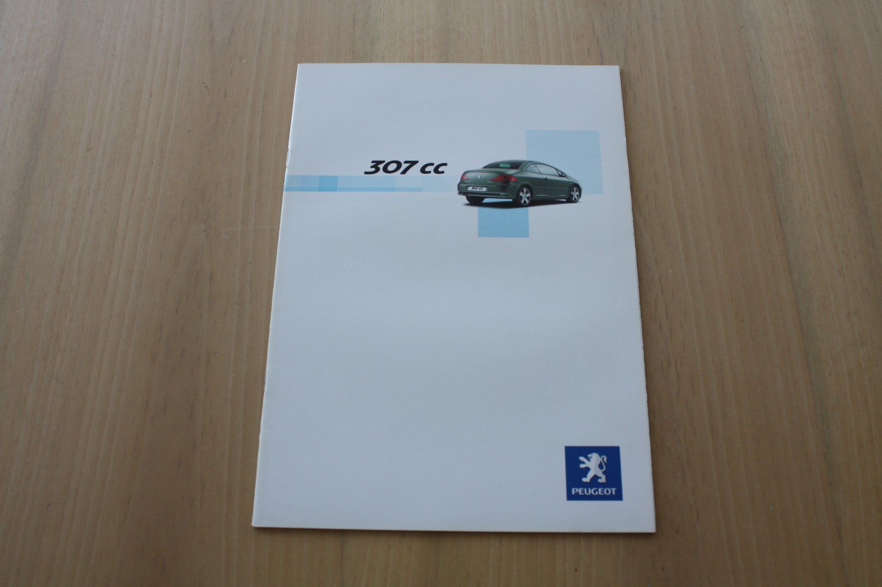 Peugeot Documenti: Peugeot 307 CC Original Prospekt 4/2003 – Usato da Wikon venduto da erwin400