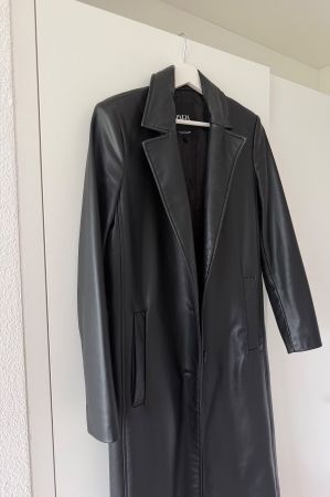 Zara Lederoptik Mantel