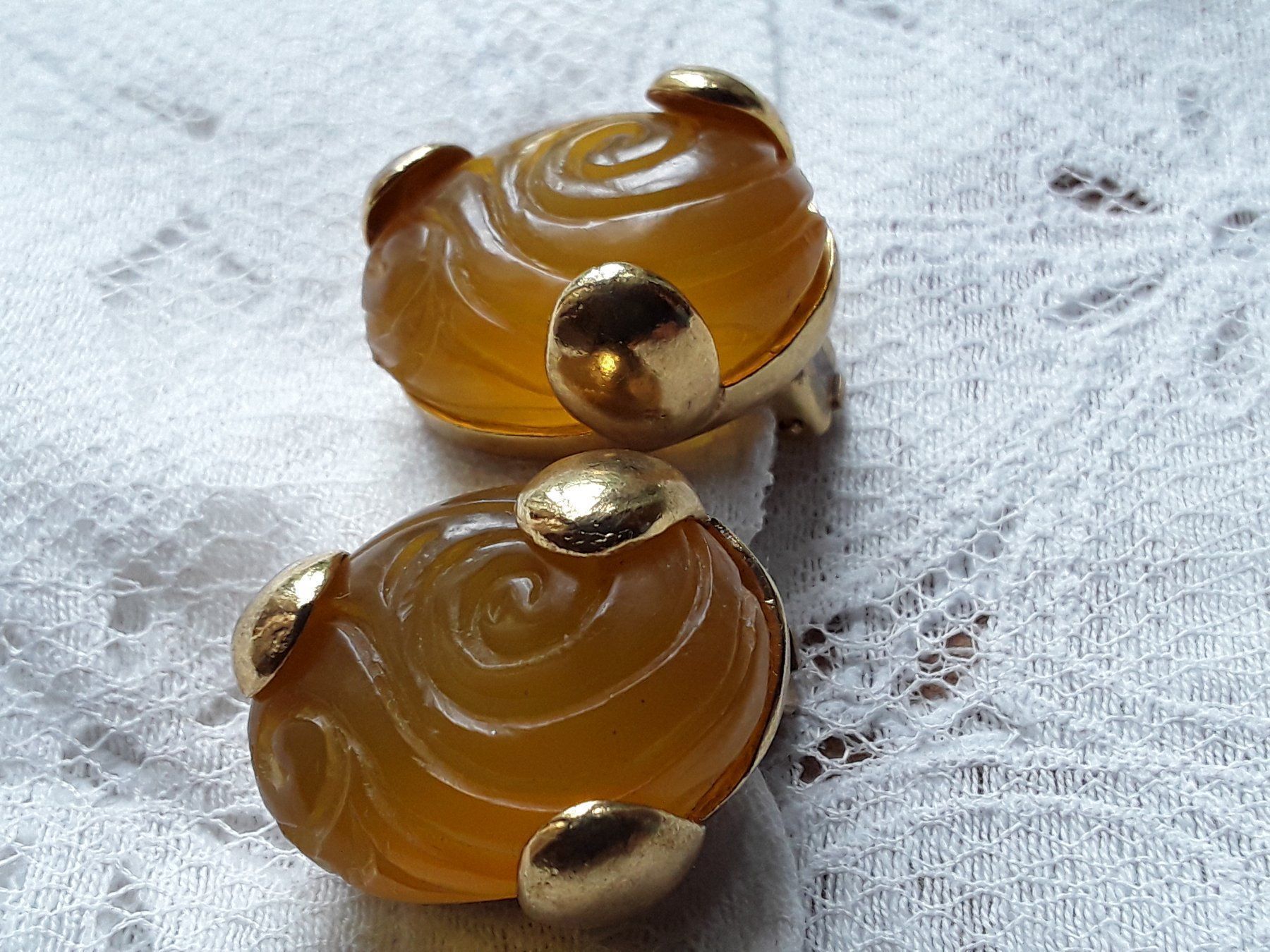 Ohrringe & -stecker: Vintage MICRIS BIJOUX PARIS Ohrclips – Gebraucht aus Zürich von helsan 4