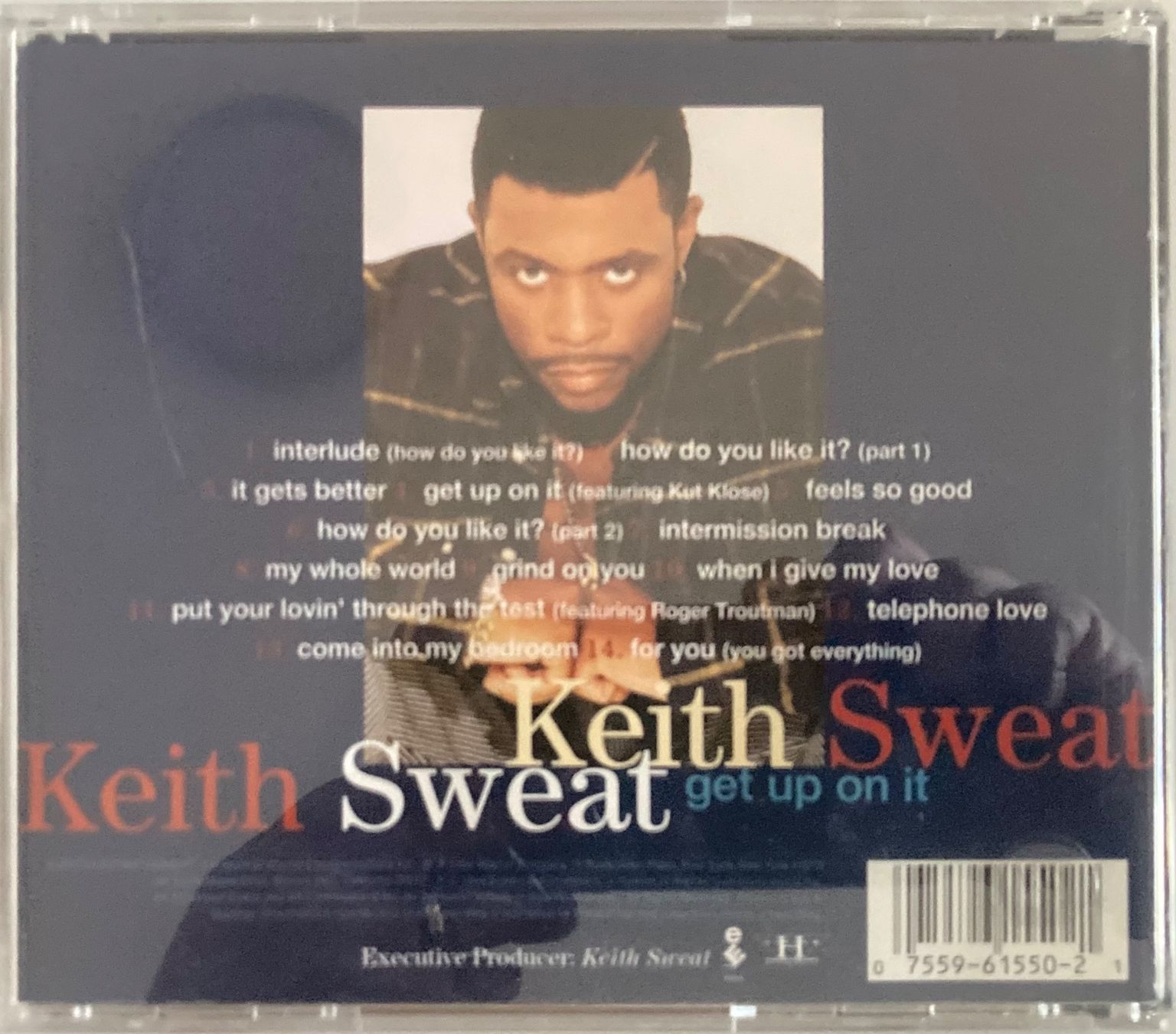 CD: KEITH SWEAT - GET UP ON IT – Usato da Poliez-Pittet venduto da Newtown-Records 1