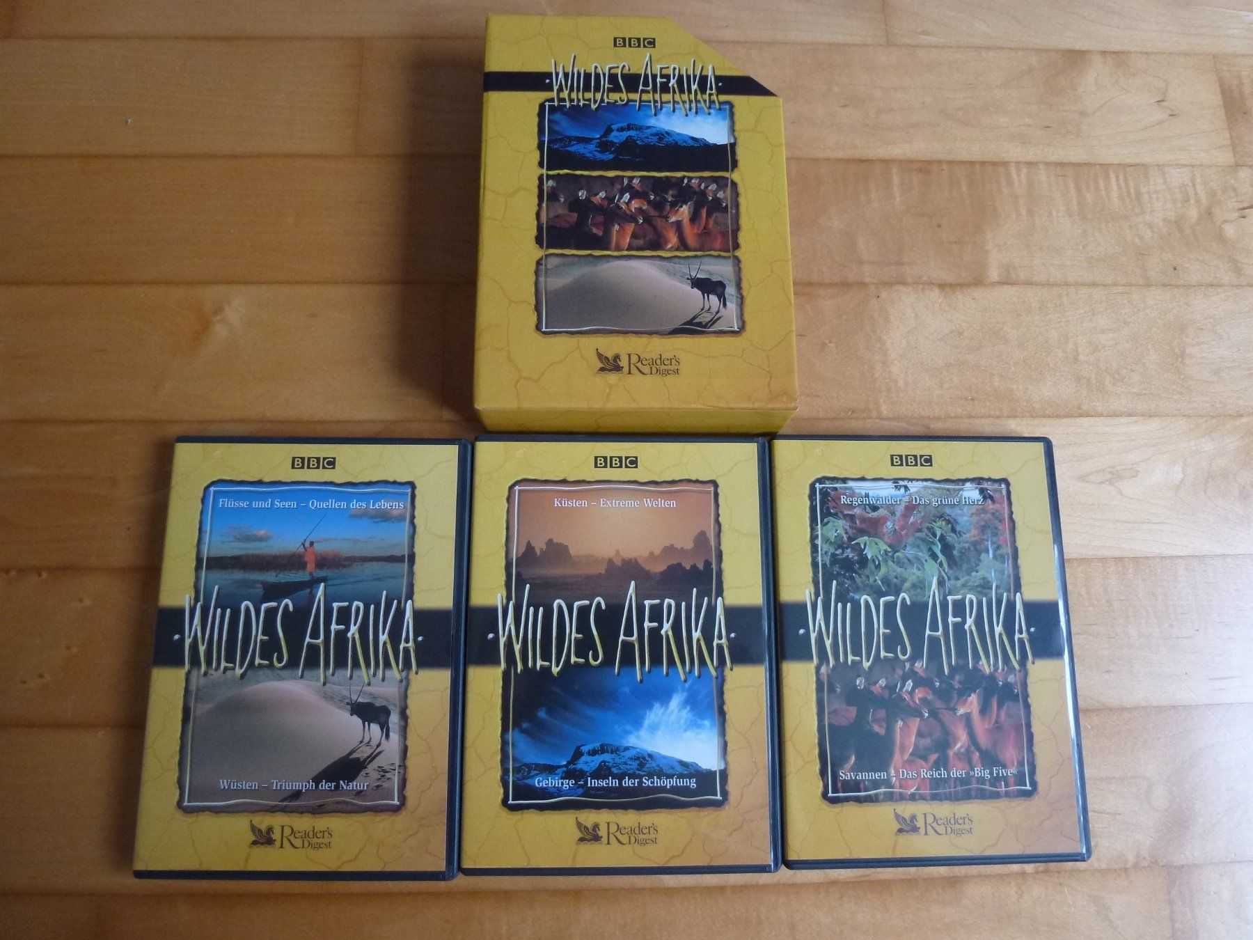 Tutti i DVDs: Wildes Afrika Box BBC (3 DVDs) – Nuovo (secondo la descrizione) da Bern venduto da Frebo 1