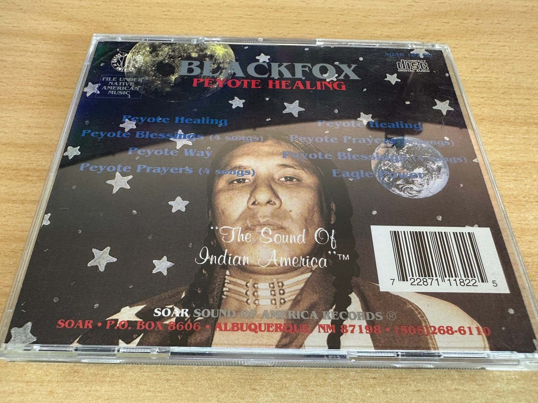 CD: Blackfox - Peyote Healing – Usato da Rikon im Tösstal venduto da Alpenmutz 1