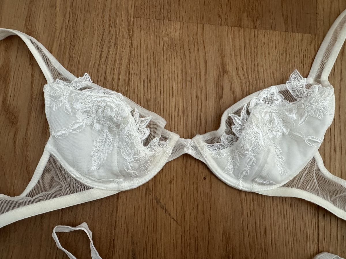 La Perla Altra biancheria intima: La Perla Lingerie Set Weiss Spitze Groesse 70A – Usato da Solothurn venduto da jgu_xfz2 1