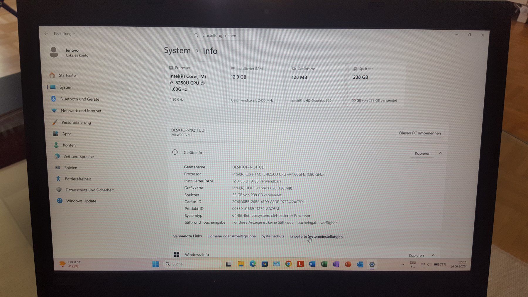 Lenovo Notebook: Lenovo ThinkPad L580 - 15.6" – Usato da Watt venduto da ben_v9n5 1