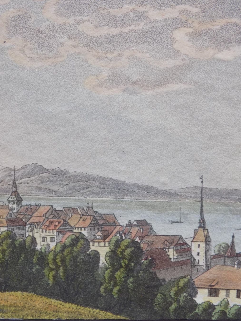 Gravures: Zug koloriert – D'occasion à Risch par Rischli15 5