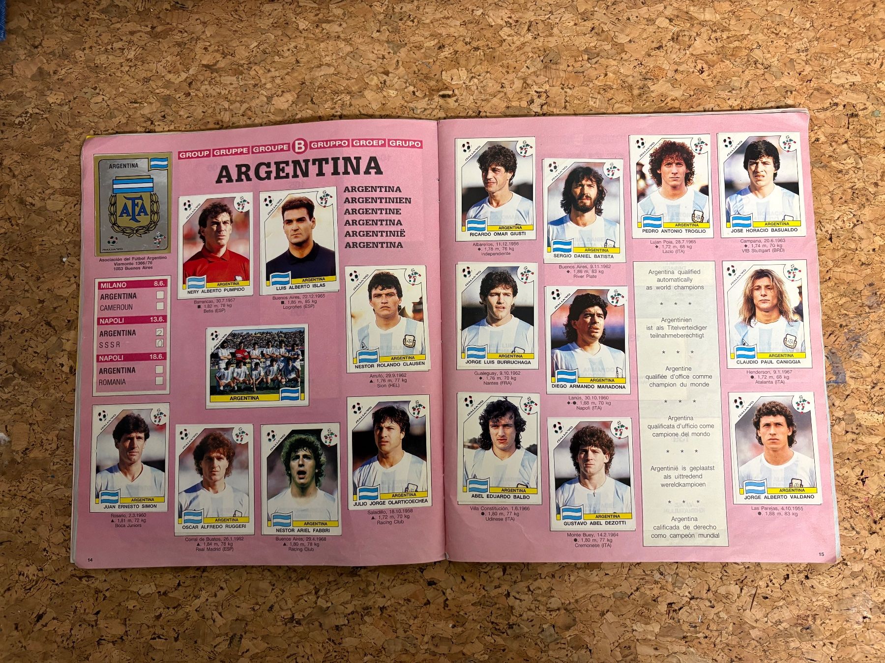 Panini Album: Panini Album Italia 90 – Usato da Rudolfstetten venduto da Clodo1975 3