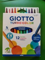 Giotto Turbo Color Filzstifte, 12 Stk. - NEU & Original!
