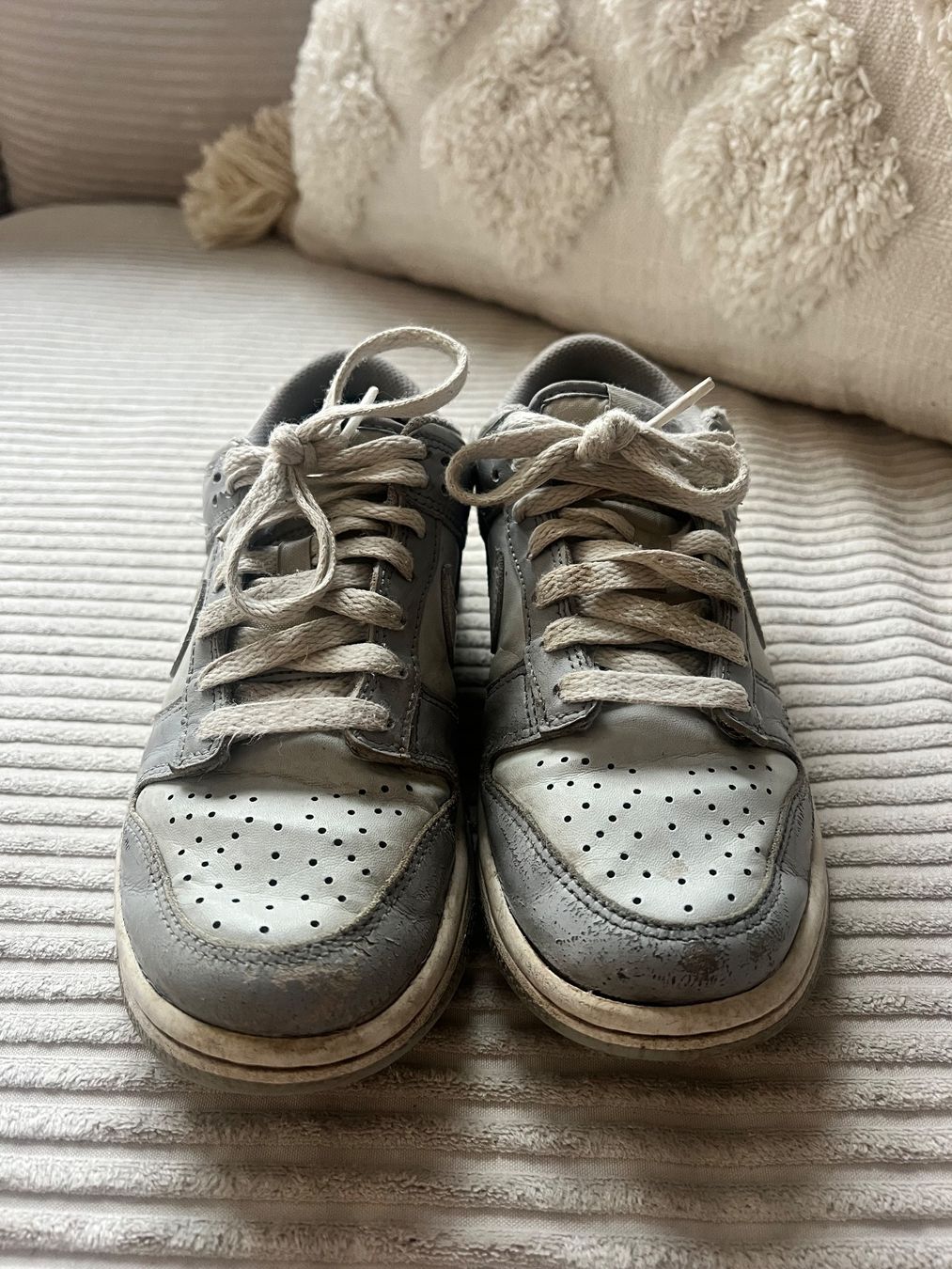 Nike Scarpe da uomo: Nike Dunk Low Sneaker, Grau/Weiss, Grösse 36.5 – Usato da Lufingen venduto da bombolulu 5