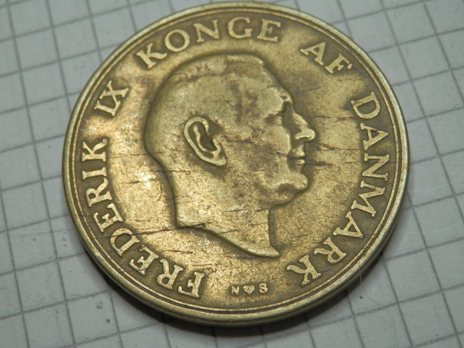 Tutti le monete: Dänemark  2 Kronen, 1948 – Usato da Weiach venduto da weiach81