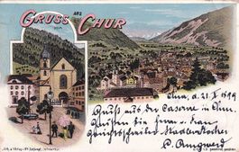 Gruss aus Chur 1899