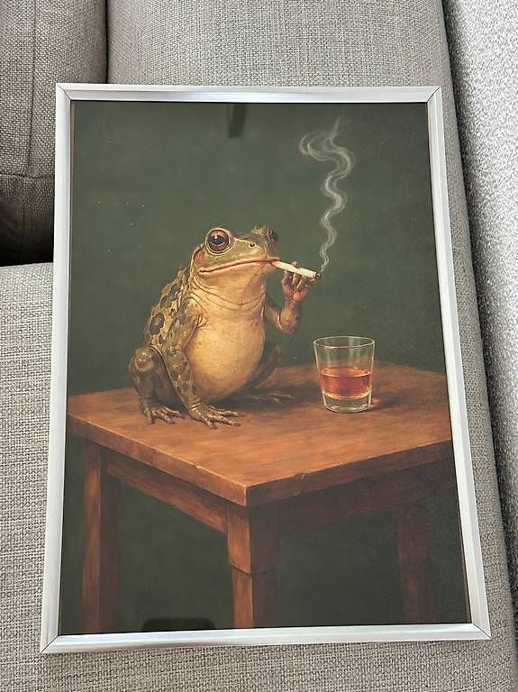 Posters & Illustrations: Mehrere Poster (Frösche)  mit oder ohne Rahmen, neu – D'occasion à Adliswil par nsm_r8qp