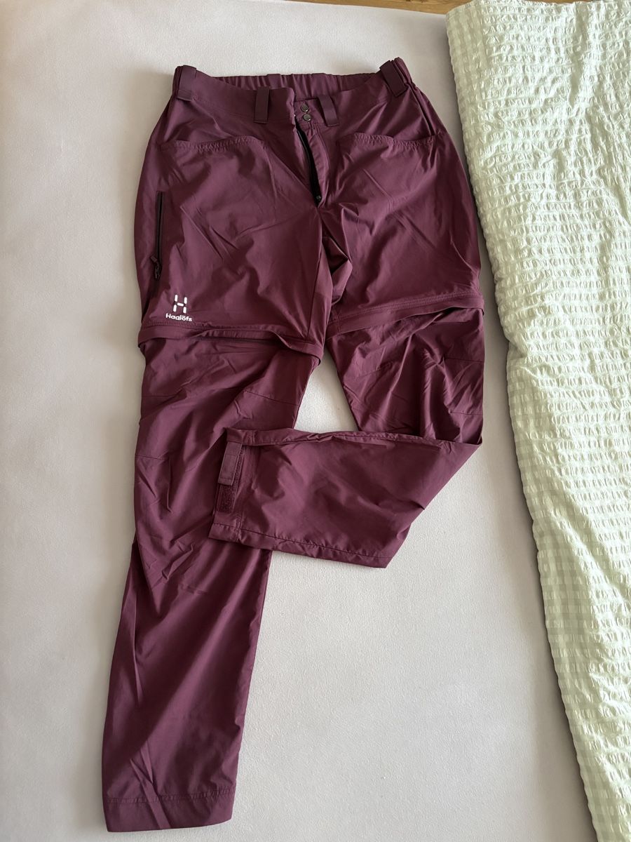 Haglöfs Pantaloni: Haglöfs abnehmbare Wanderhose Gr. 40 – Usato da Boswil venduto da lindebluetetee