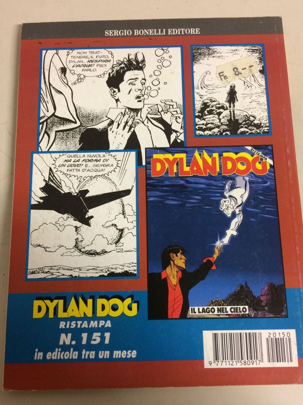 Fumetti: DYLAN DOG ristampa # 150 IL BACIO DELLA VIPERA S. Bonelli – Usato da Vezia venduto da Aquarius_Age 2