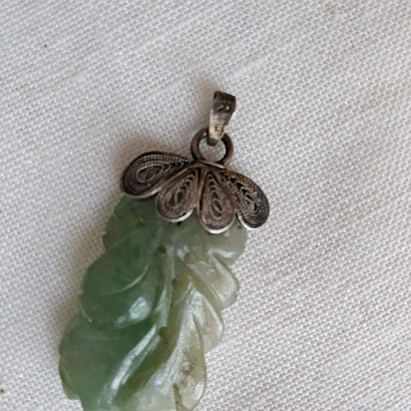 Pendentifs: Antiker Silber 800 Jade Anhänger CHINA – D'occasion à Zürich par helsan 2