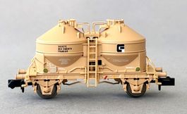 Minitrix 15664 SNCF Cementsilo Wagen Societe des Ciment