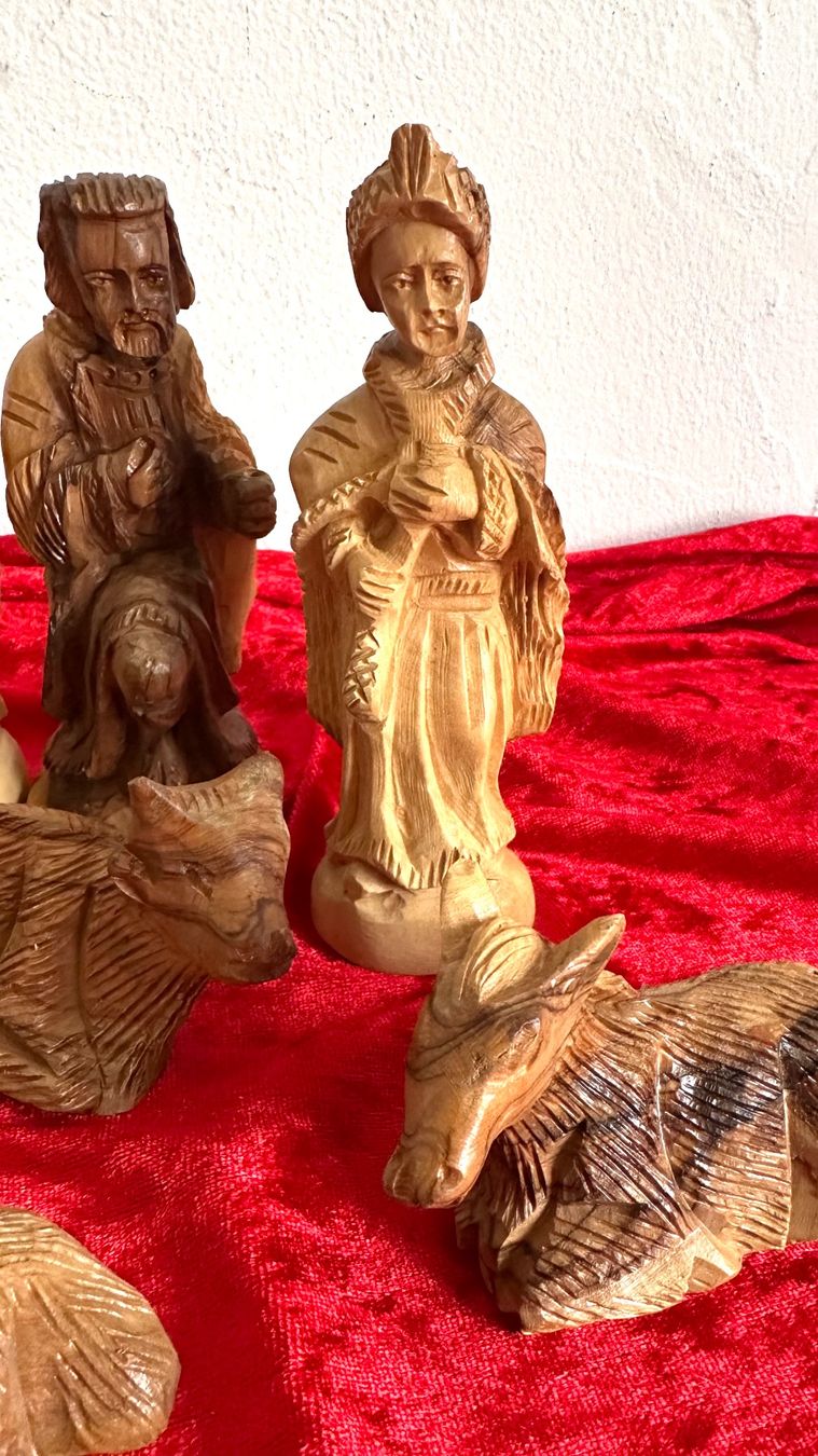 Figurines: Krippenfiguren aus Olivenholz – D'occasion à Zürich par brazerola 3
