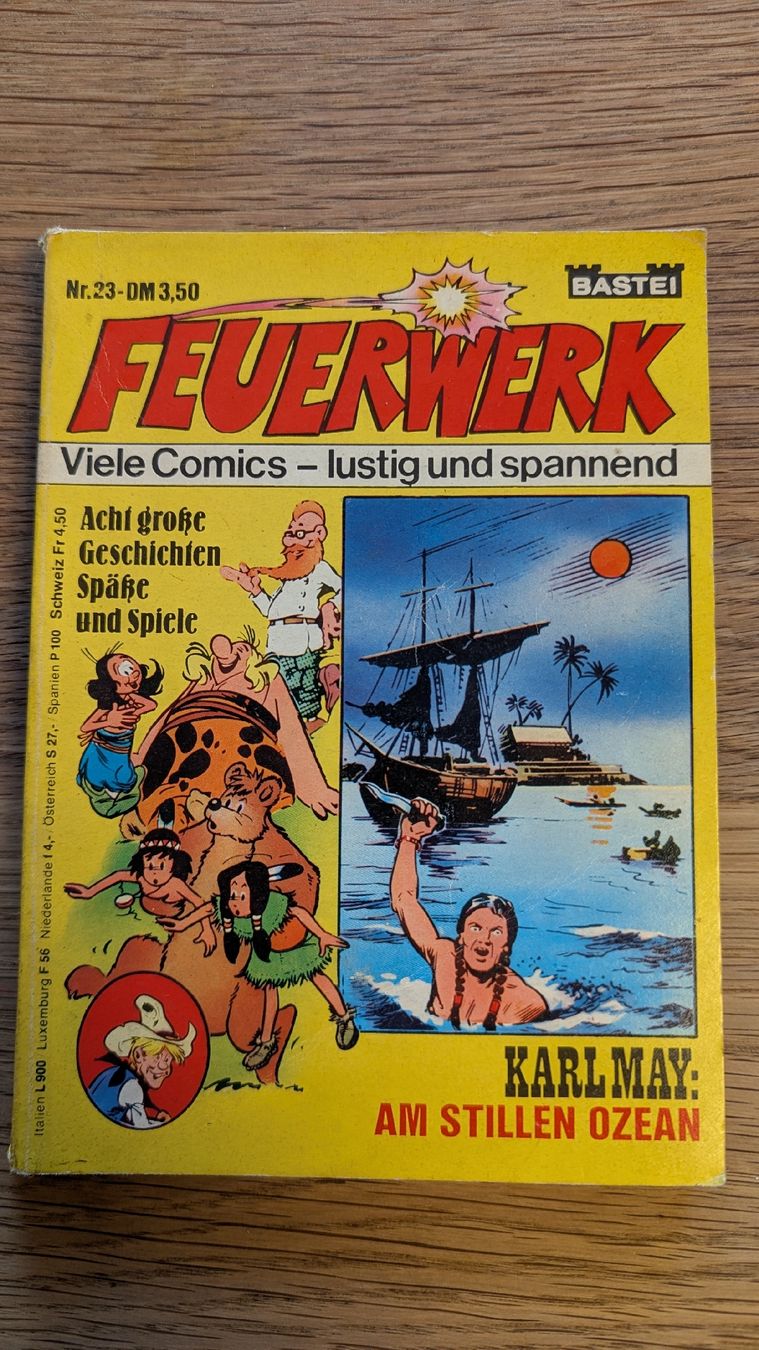 Comics: Feuerwerk Comics Nr. 23 Bastei – Gebraucht aus Rupperswil von Svelos