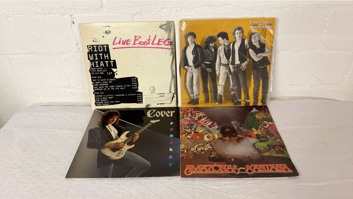 Schallplatten: Vinyl Sampler 4er-Set Rock & Pop Live & Studio – Gebraucht aus sursee von trilli-tralli 1
