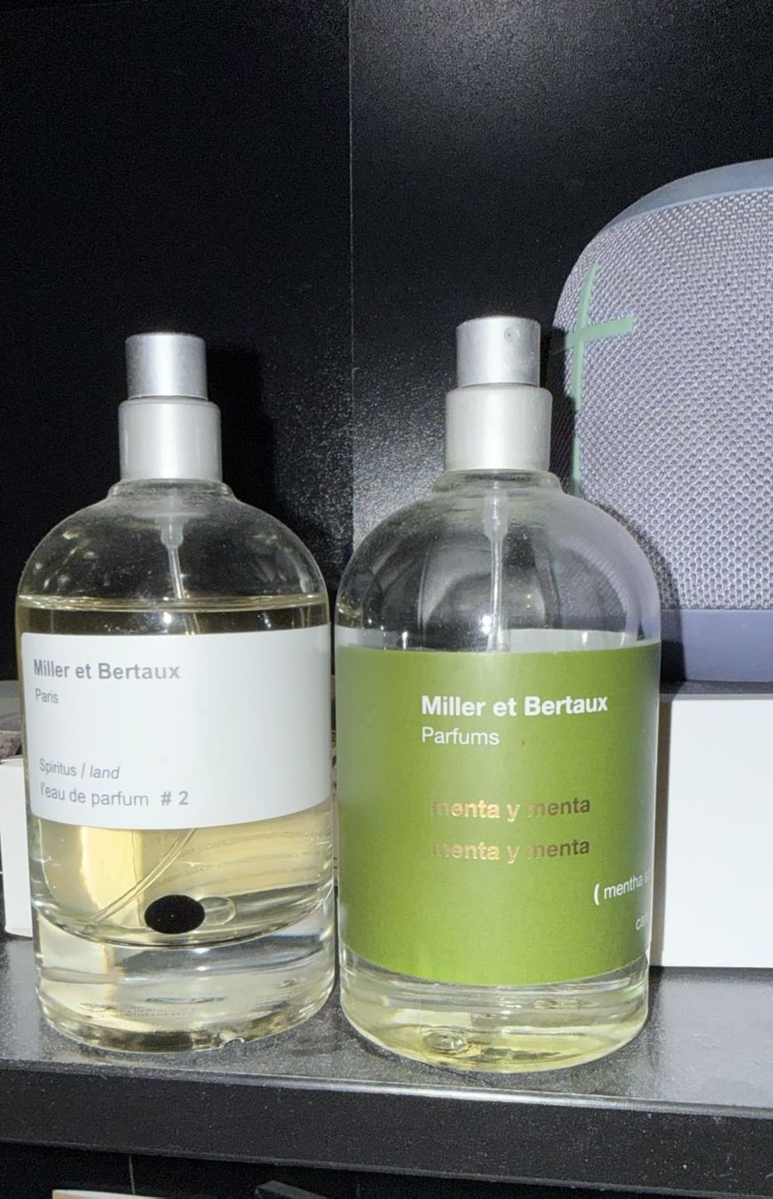 Parfums & Eau de Toilette: Miller et Bertaux Eau de Parfum #2 / Menta y Menta 100ml – D'occasion à Luzern par HzumZ
