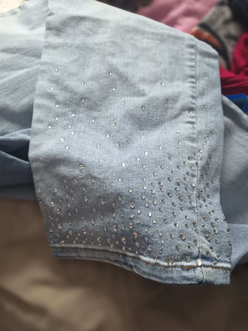 Jeans: Sara Lindholm Jwans mit Strass Gr.50 – D'occasion à Frenkendorf par Moon111 1