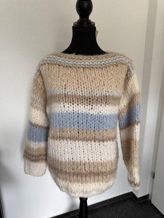 Cashmere Pullover ELLA SILLA gestreift