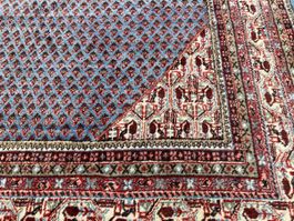 Antik Mahal Mir Perserteppich gereinigt  310x218cm