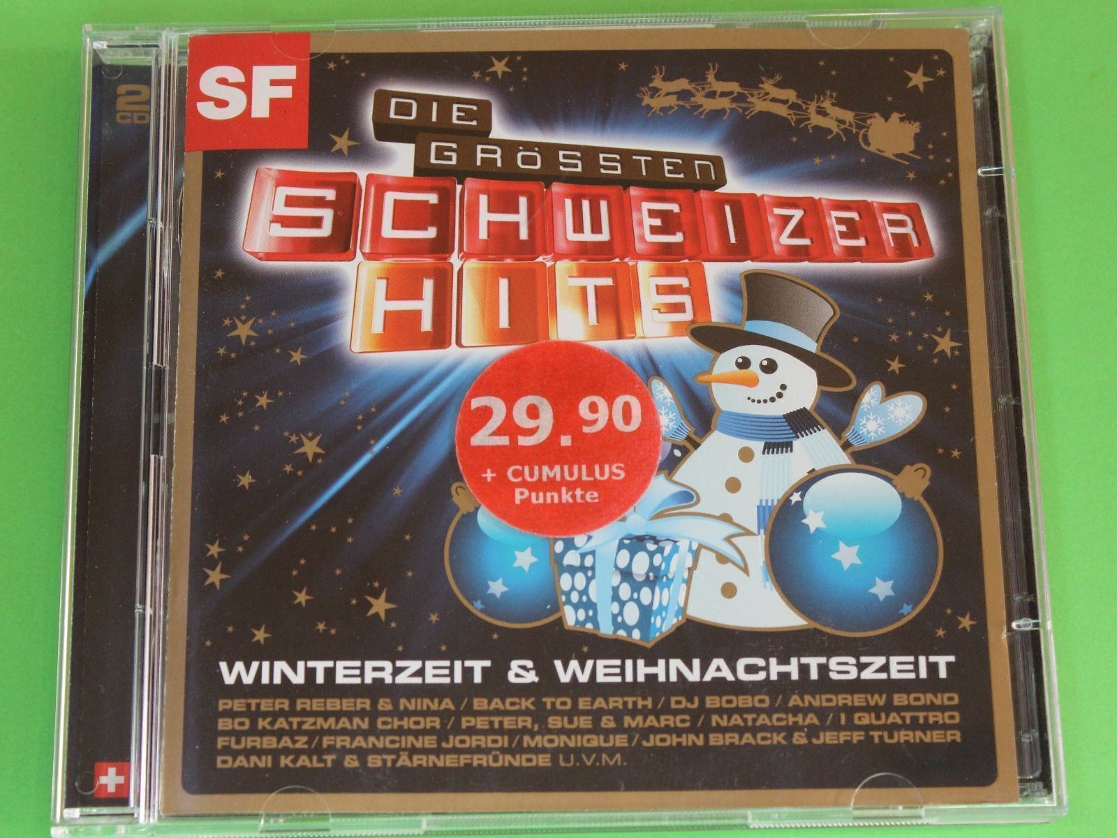 CD: Die grössten Schweizer Hits: Winterzeit & Weihnachtszeit 2CD – Usato da Tübach venduto da JamesStone 1