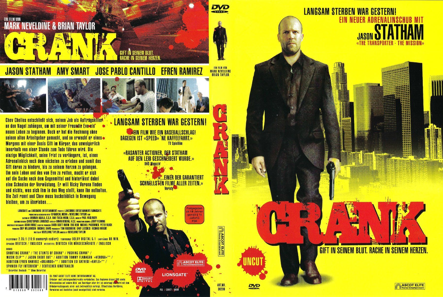 Alle DVDs: Crank (2006) – Gebraucht aus Zürich von Cineasten