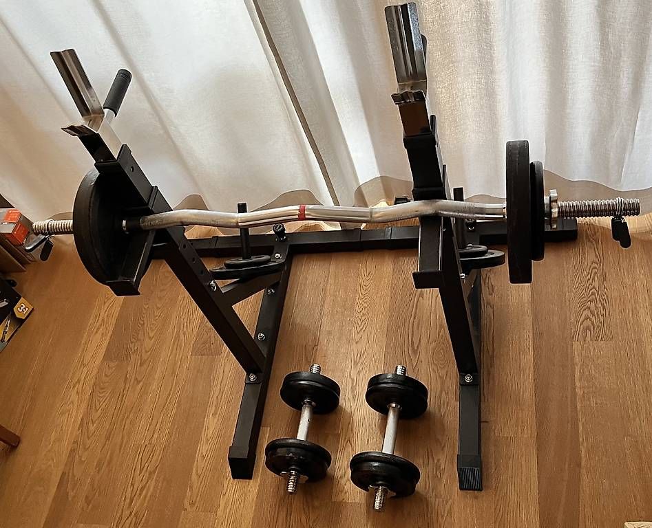 Manubri & Pesi: Squat Rack mit diversem Zubehör – Usato da Zimmerwald venduto da Driver1234 1