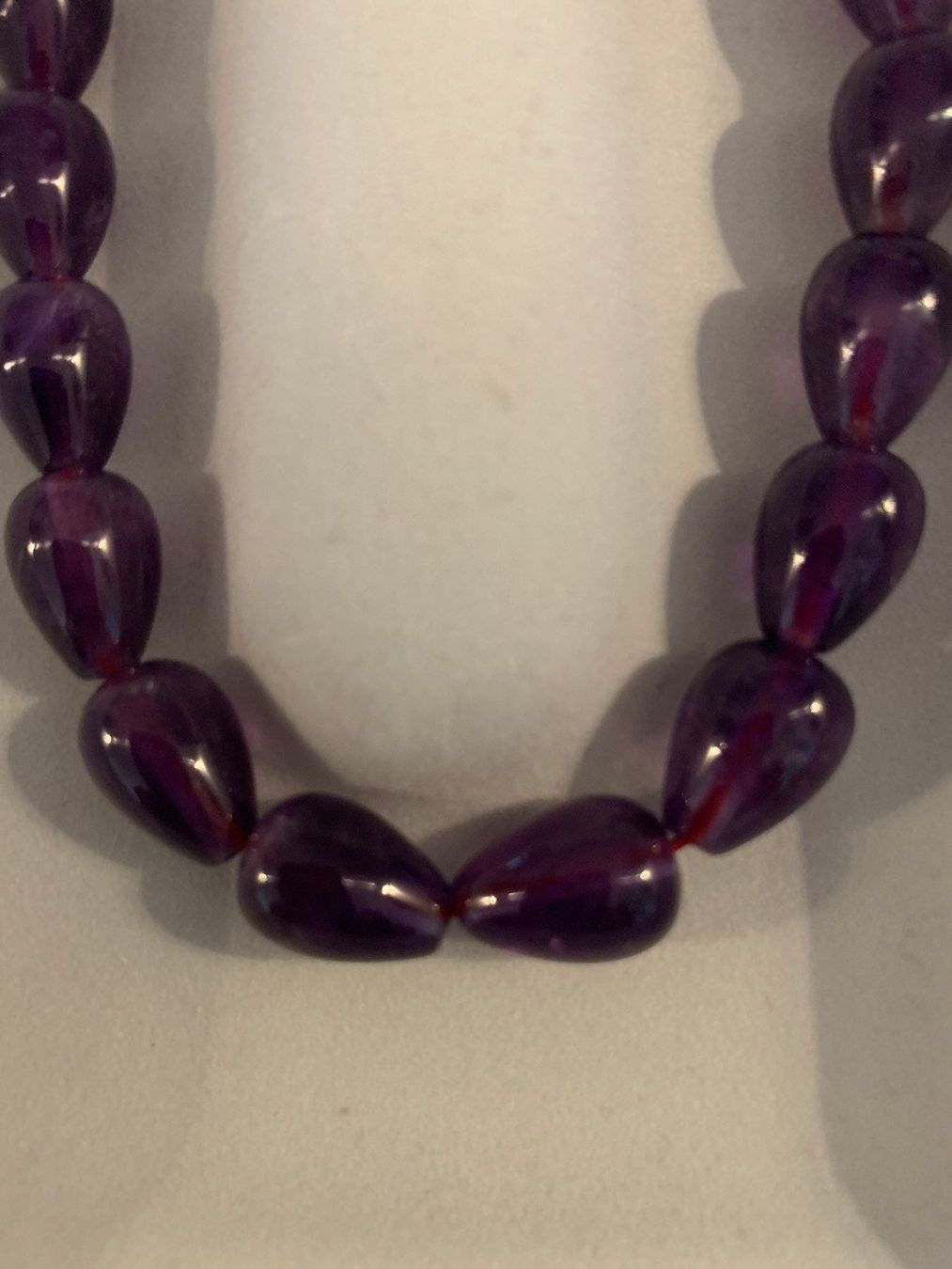 Catenine: Halskette Edelstein Amethyst, Herzform – Nuovo (secondo la descrizione) da Uznach venduto da acs22 1