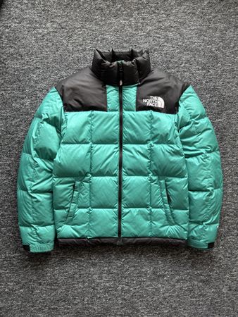Doudoune The North Face vintage turquoise et noire,Taille XS
