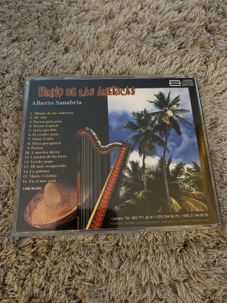 CD: Alberto Sanabria - Himno de las Americas CD – Usato da Unterkulm venduto da AnoliOccasion 2