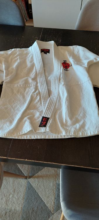 Kimono Karaté 606 Club DOJO MASTER Taille 130cm - Blanc Unisexe Adulte - 100% Coton
