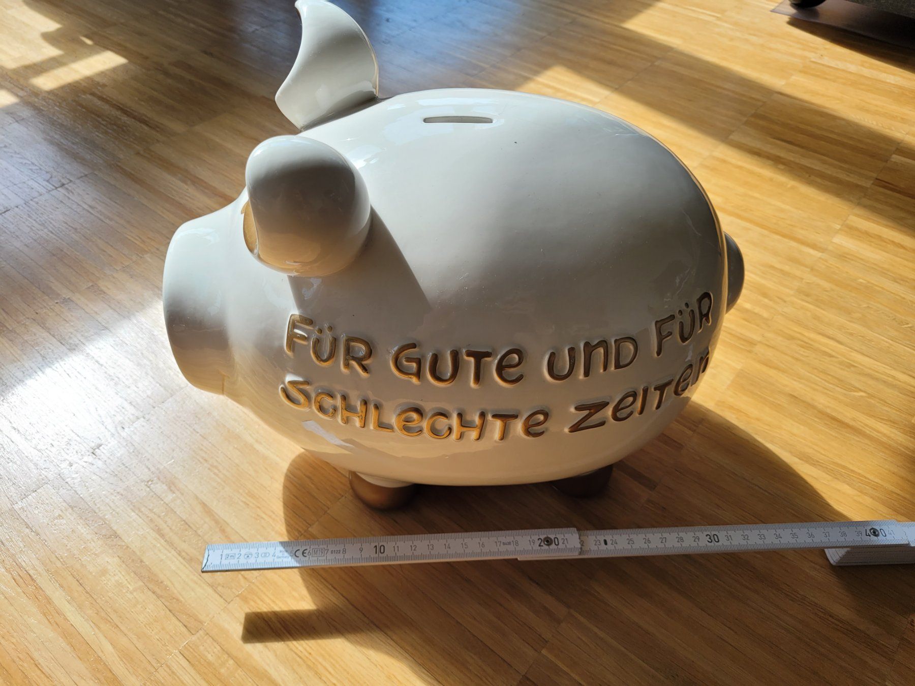 Salvadanai: Riesen Schweinchen-Spardose – Usato da Uster venduto da 13smiley13 8