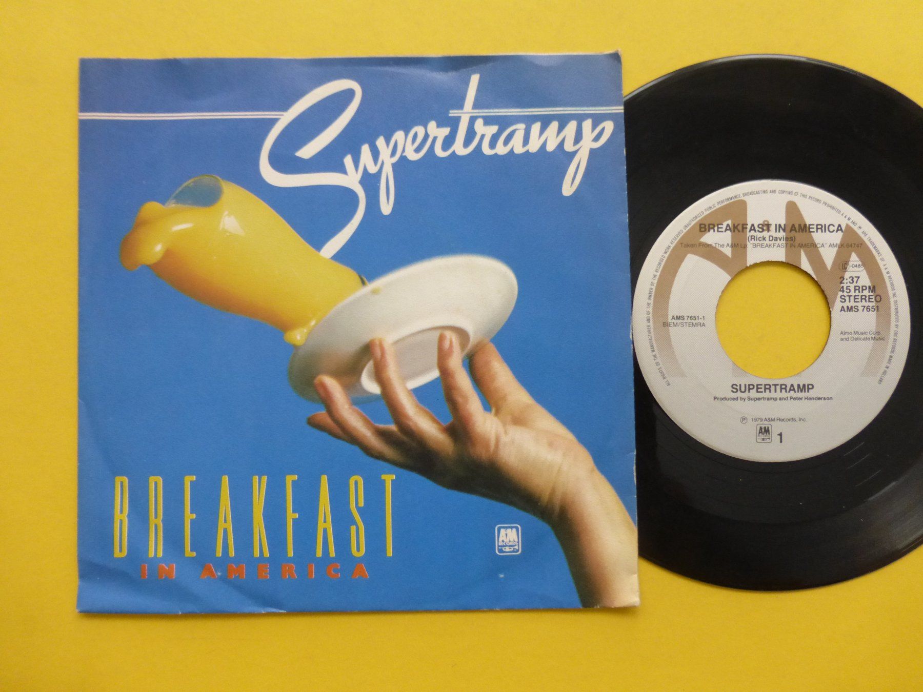 Dischi in vinile: Supertramp – Breakfast In America – Usato da Zürich venduto da Swiss57