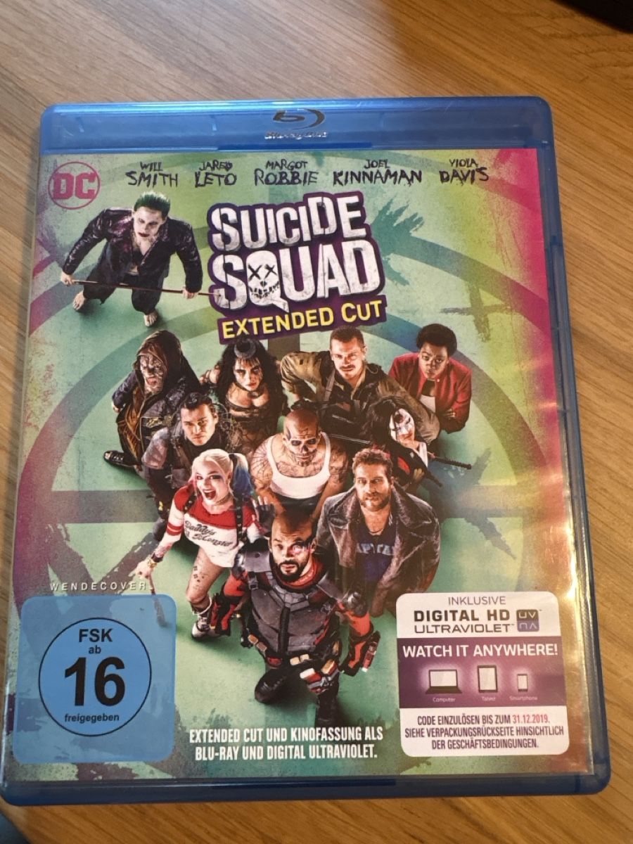 Tutti i DVDs: Suicide Squad Extended Cut Blu-Ray – Usato da Meiringen venduto da sam_m589